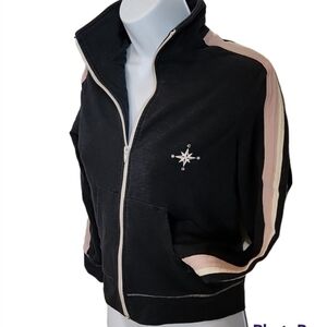 𝅺bcbgmaxazria Zip Front Track Jacket